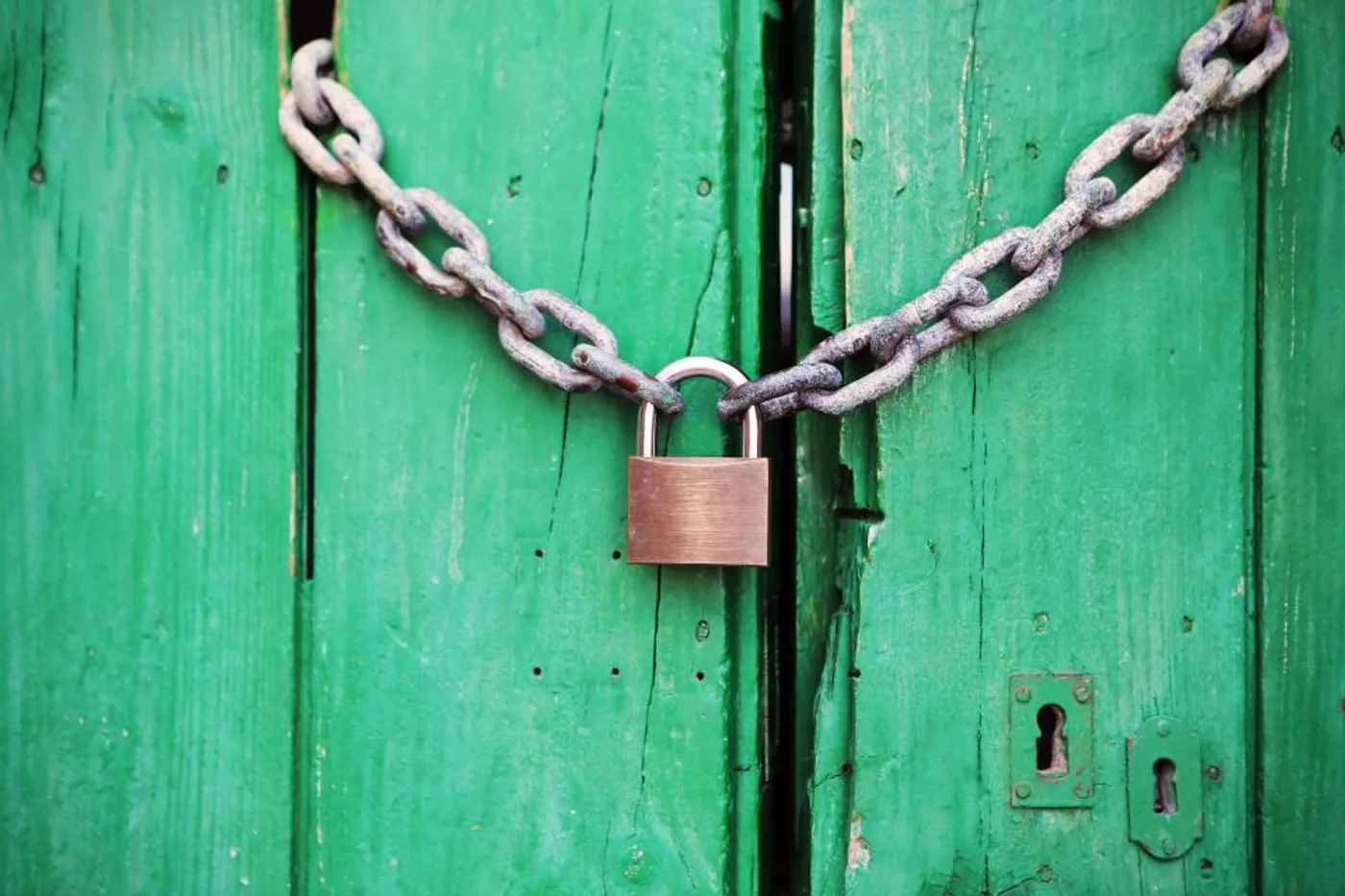 Hardened Steel Chain & Padlock